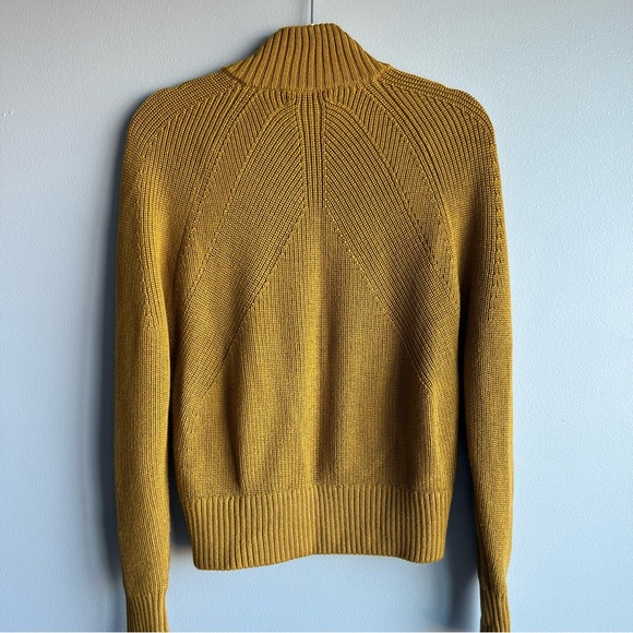 Athleta Gold Zip Sweater - Picture 6 of 6